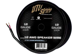 12 AWG Speaker Wire Roll - 12ft | UTVS-12AWG-SPWIRE-12