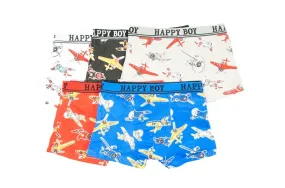 5PC Boys Airplane Briefs Wholesale