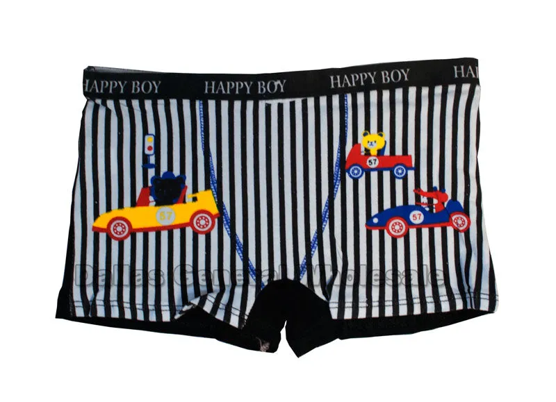 5PC Boys Car Briefs C326 Wholesale