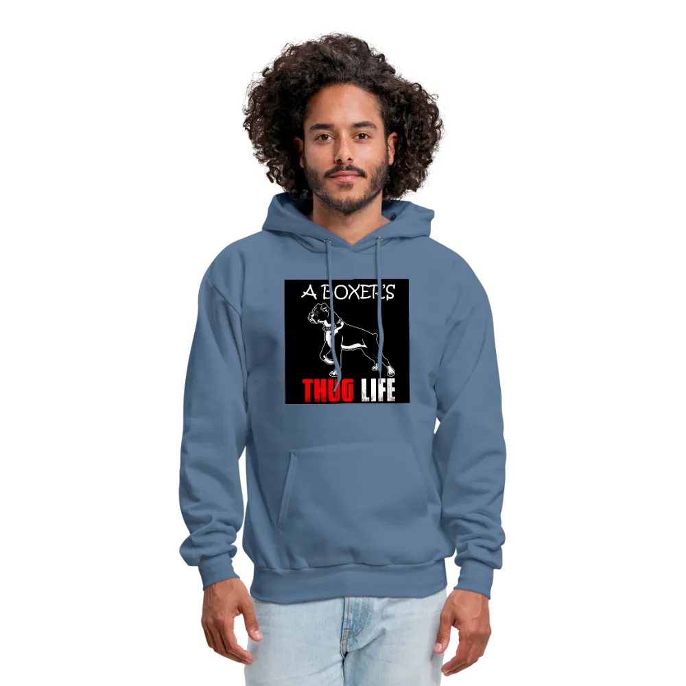 A Boxer's Thug Life Men's Hoodie