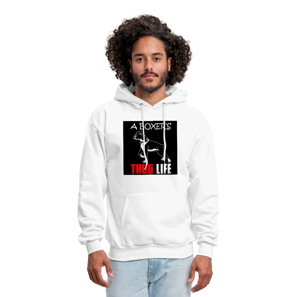 A Boxer's Thug Life Men's Hoodie