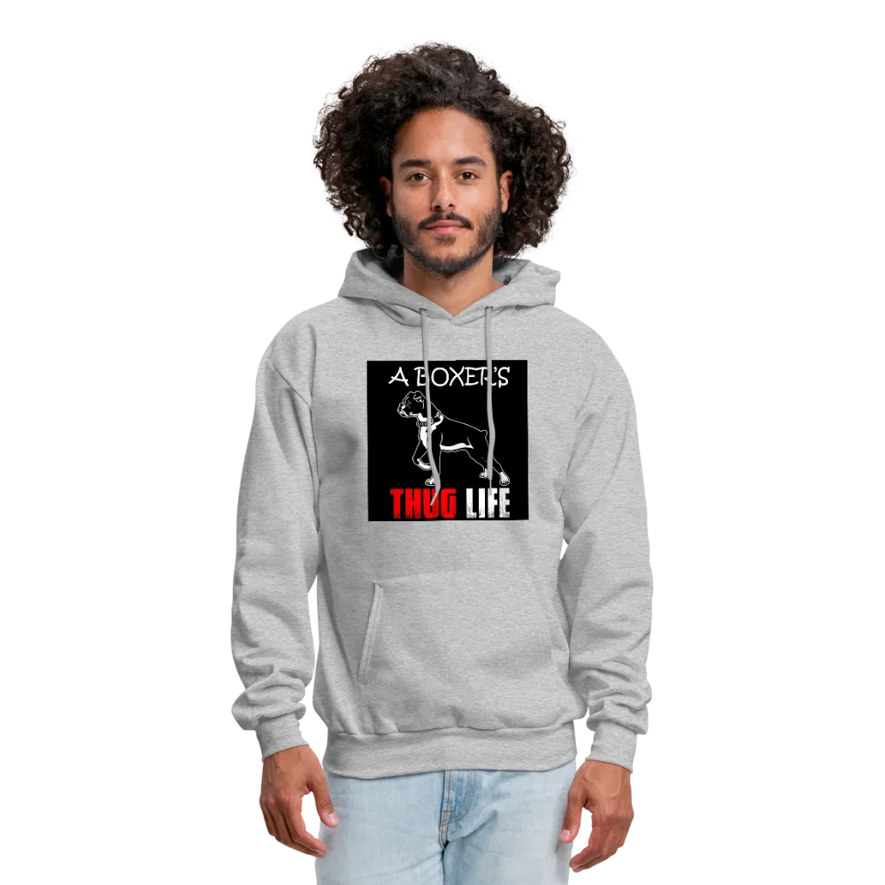 A Boxer's Thug Life Men's Hoodie