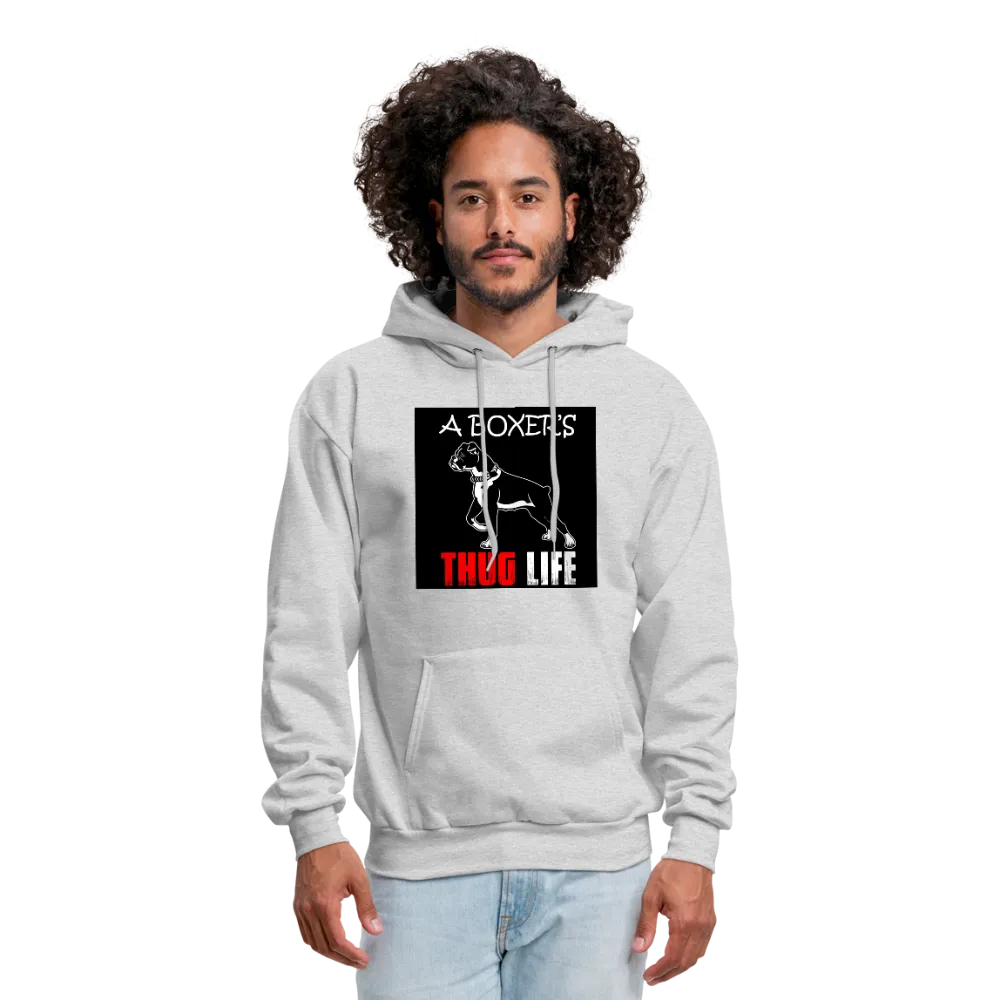 A Boxer's Thug Life Men's Hoodie