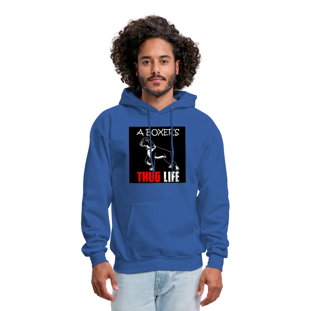 A Boxer's Thug Life Men's Hoodie