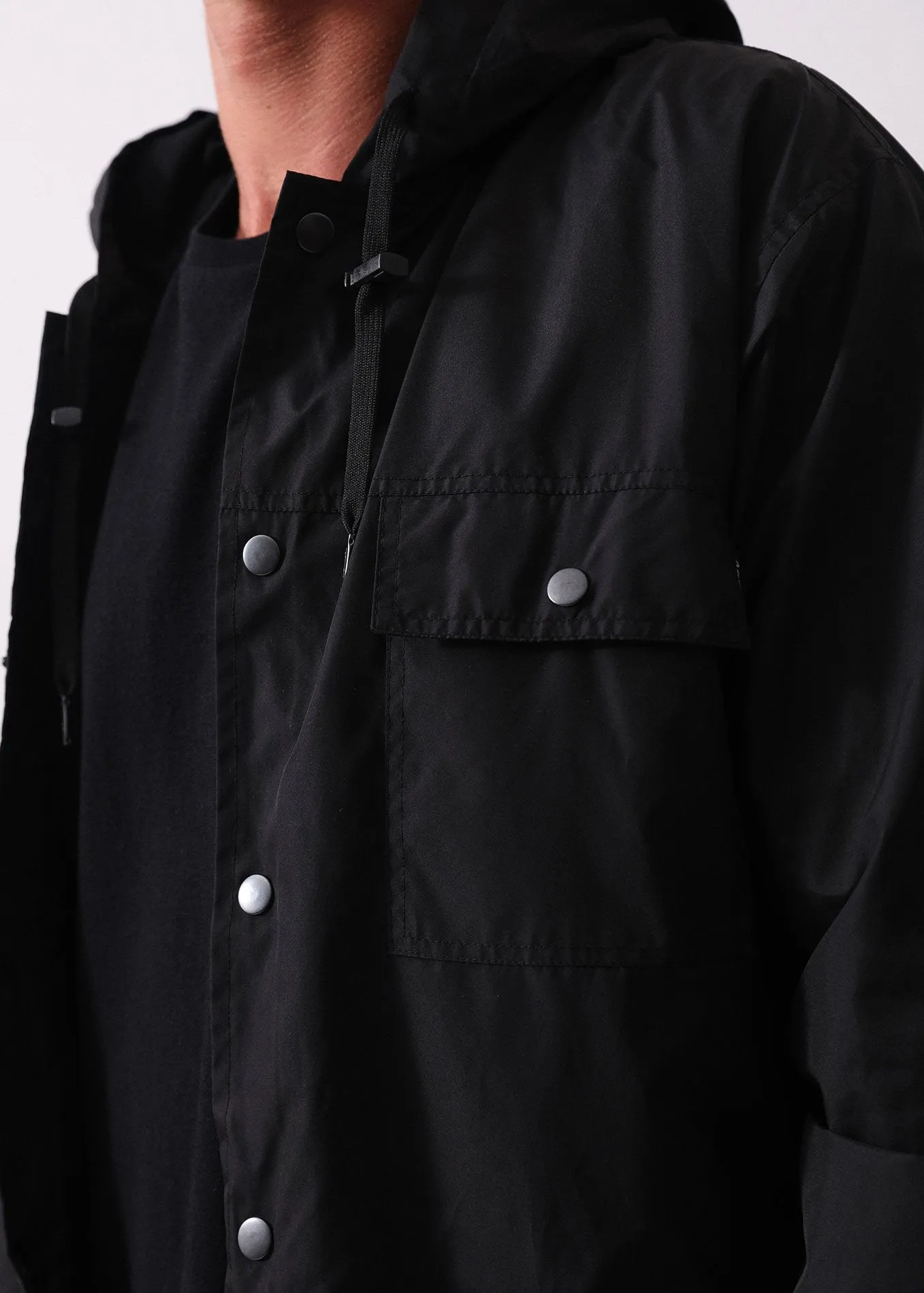 Afends Mens Easy  - Rain Hooded Jacket