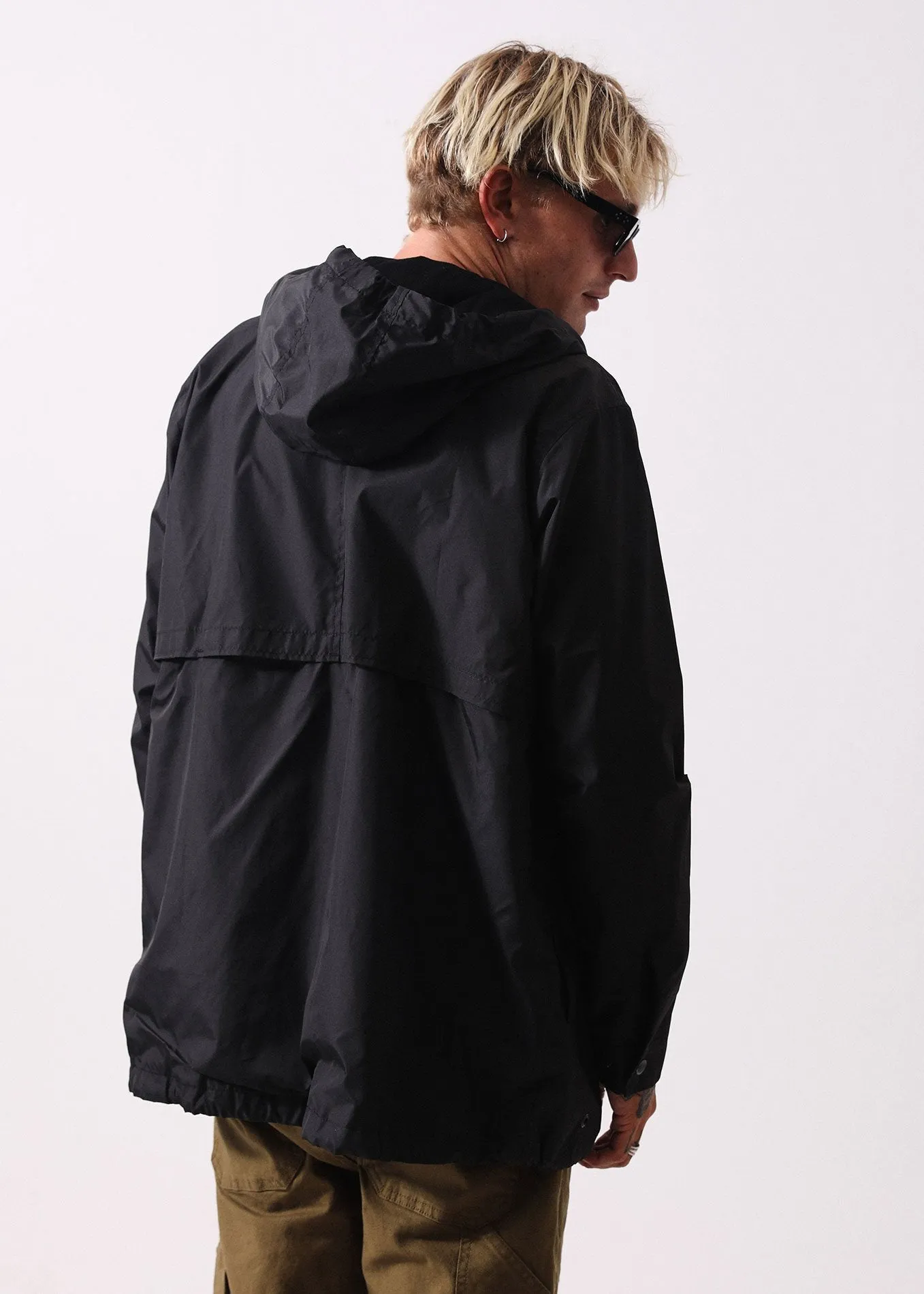 Afends Mens Easy  - Rain Hooded Jacket