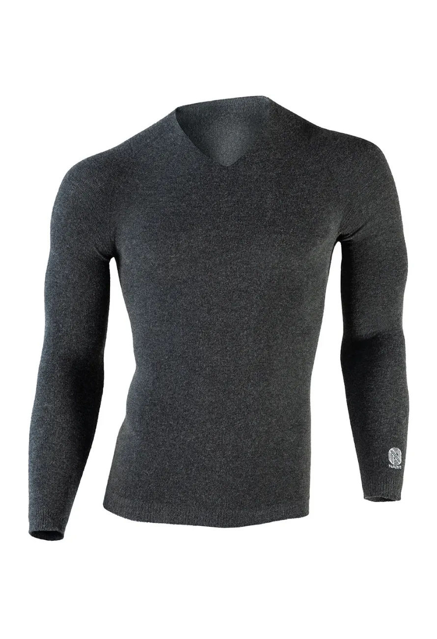 Base Layer V Neck Long Sleeve