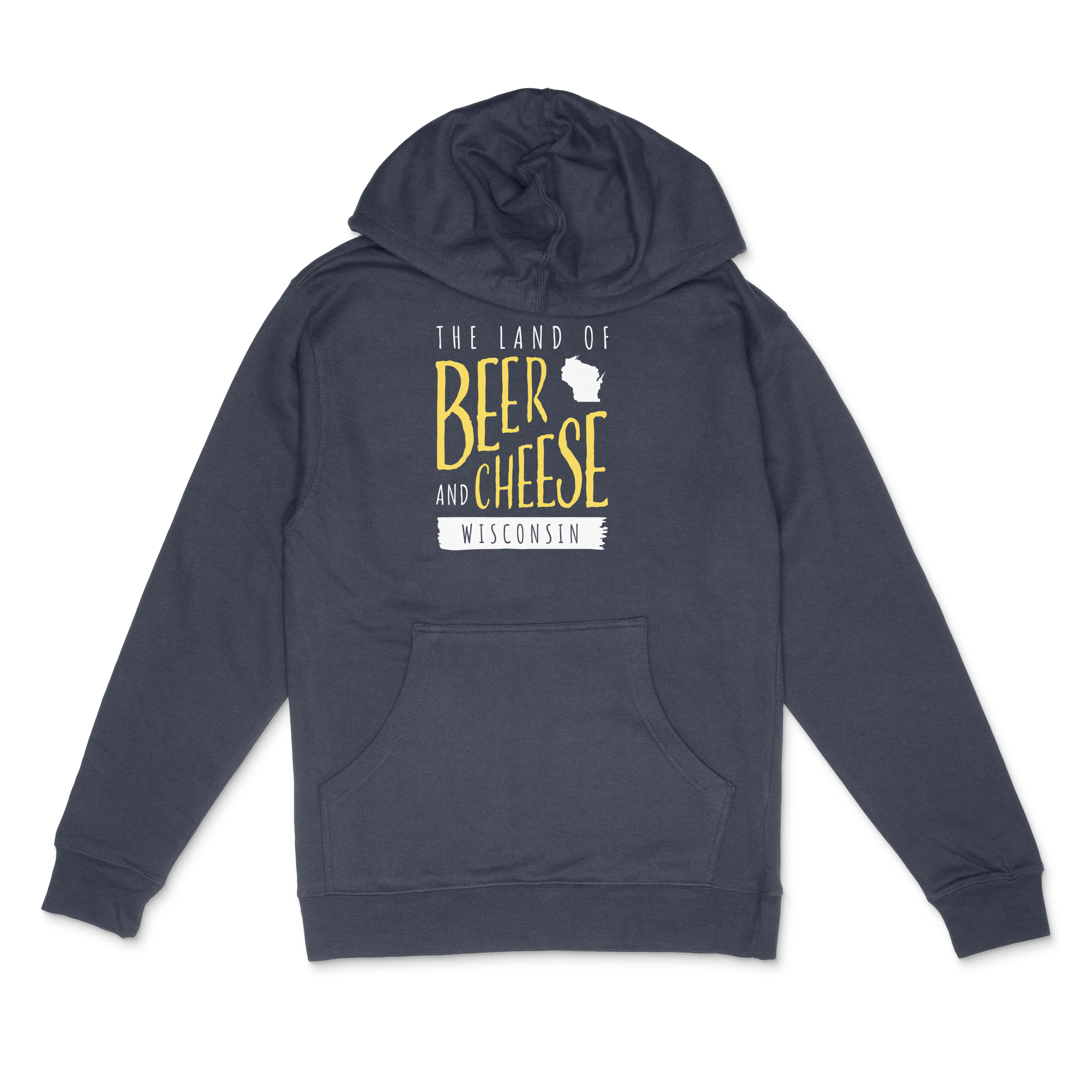 Beer & Cheese Wisconsin Midweight Hoodie