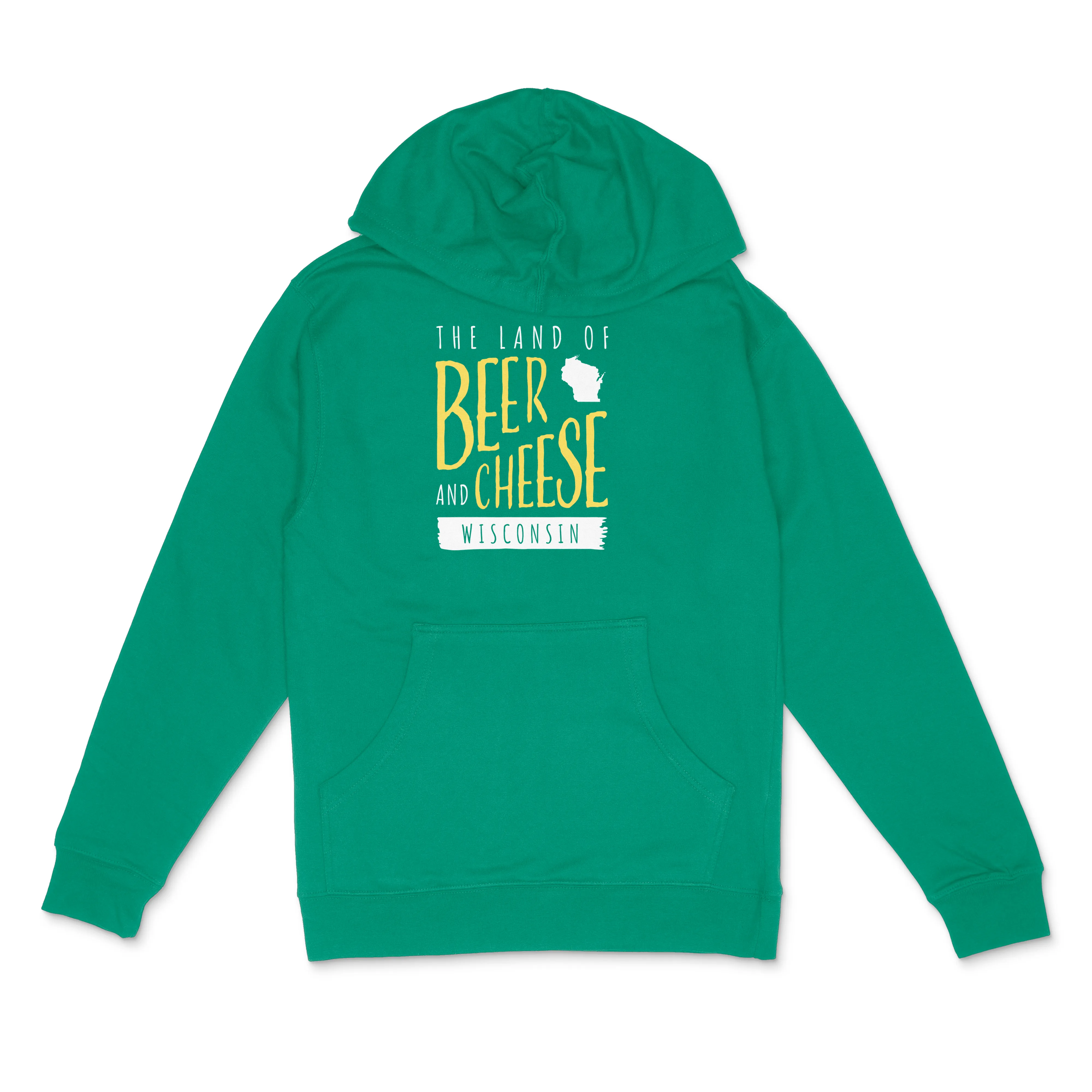 Beer & Cheese Wisconsin Midweight Hoodie