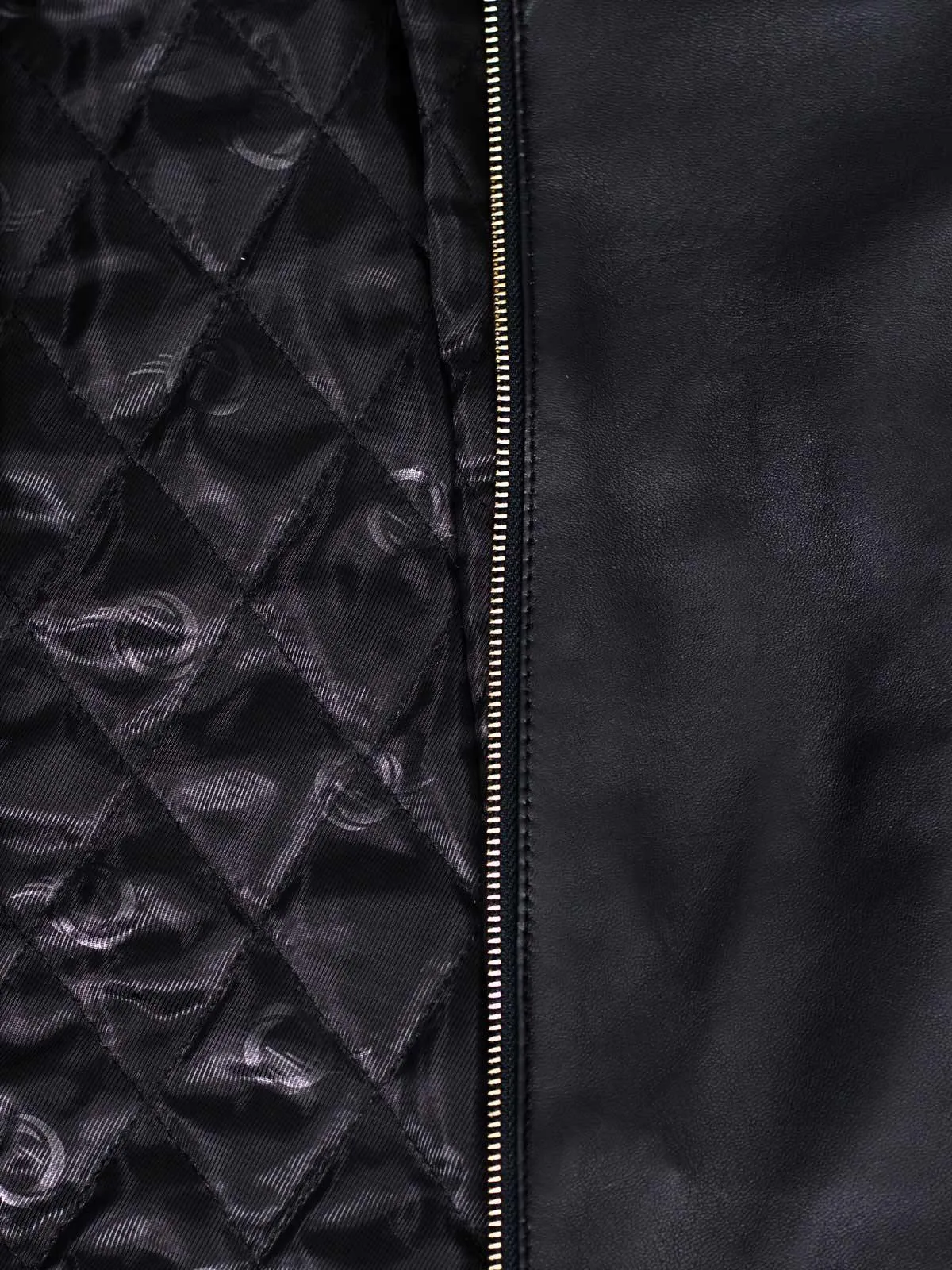 Black Biker Leather Jacket