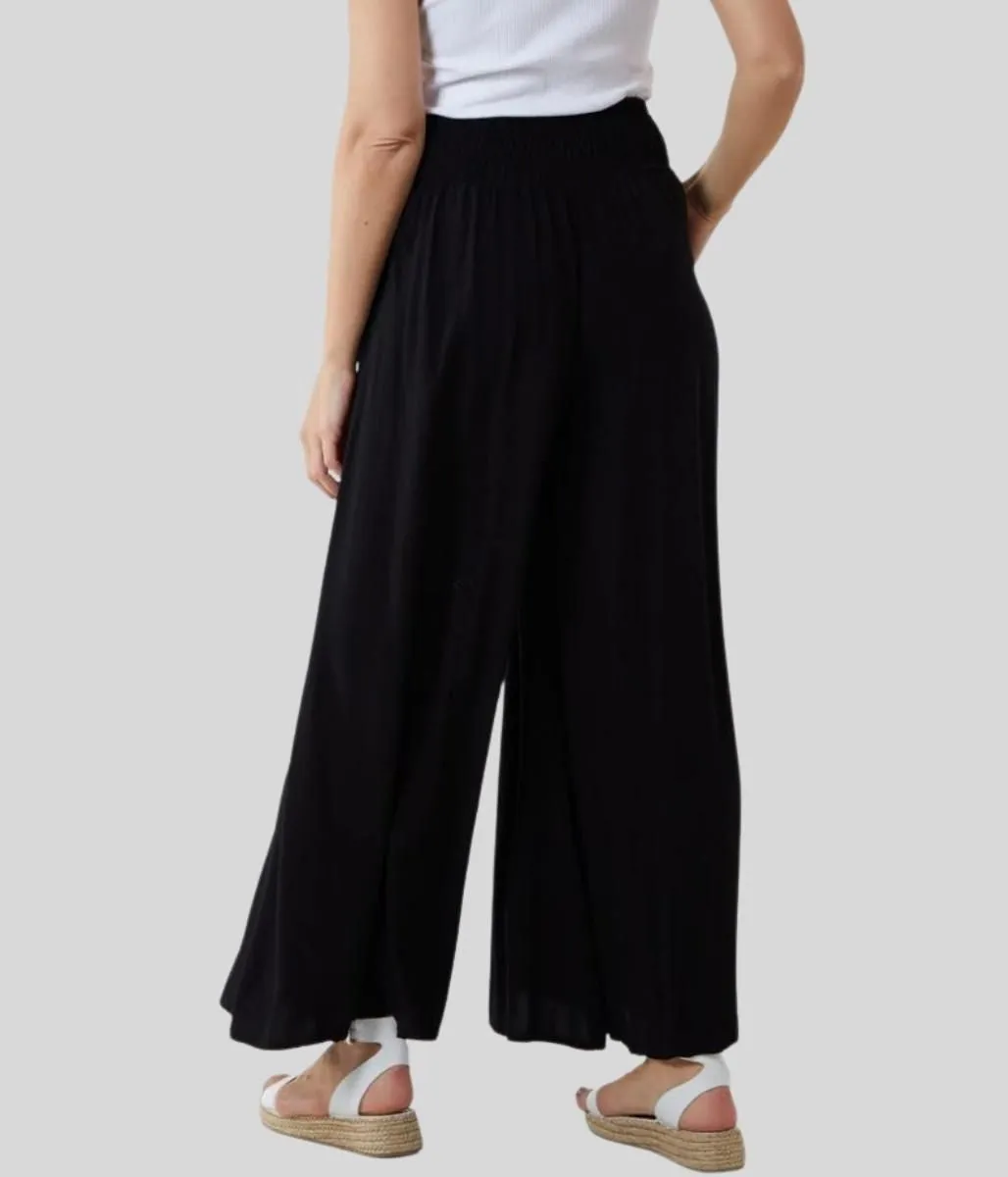 Black Culotte Trousers