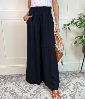 Black Culotte Trousers