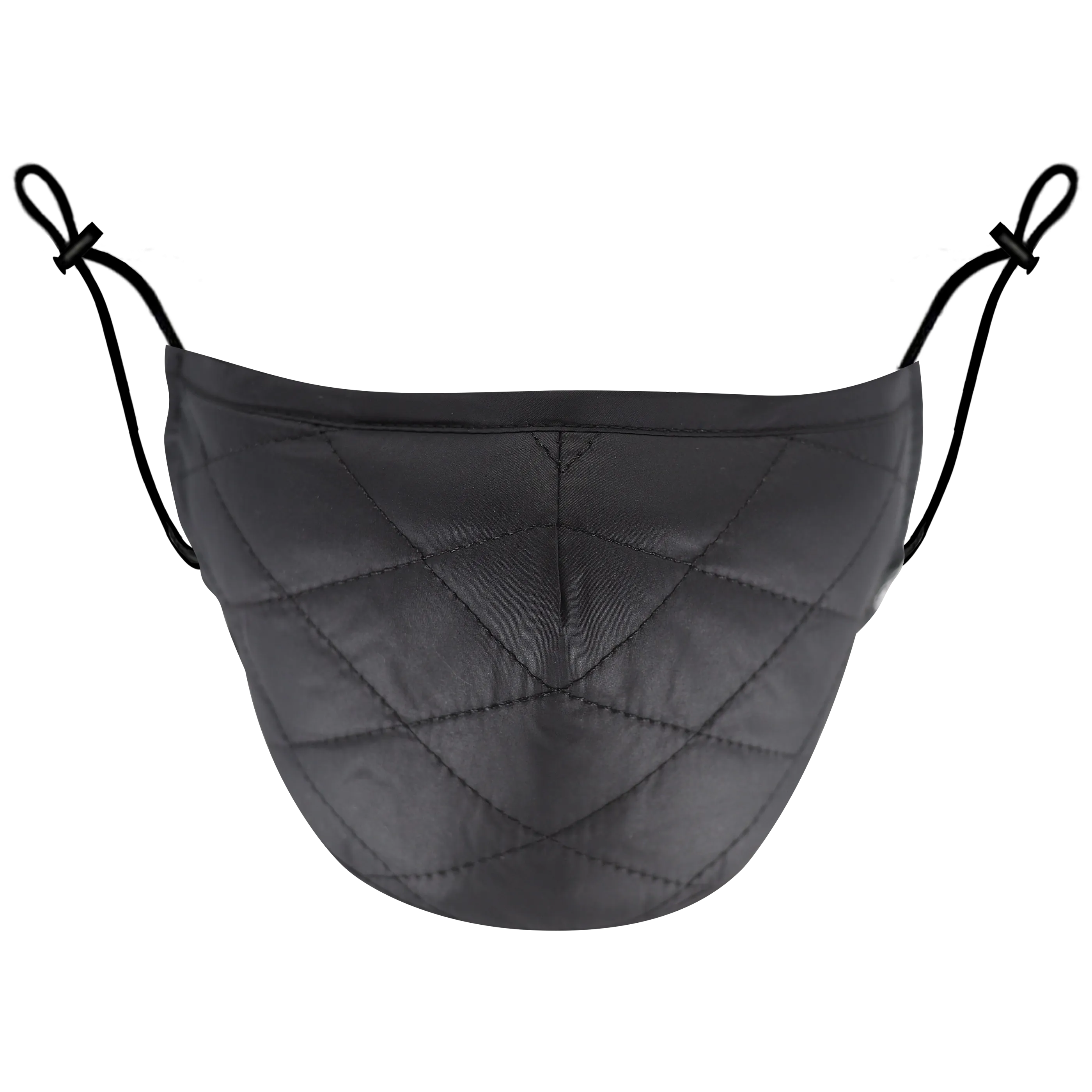 BLACK MA-1 BOMBER QUILTED MASK