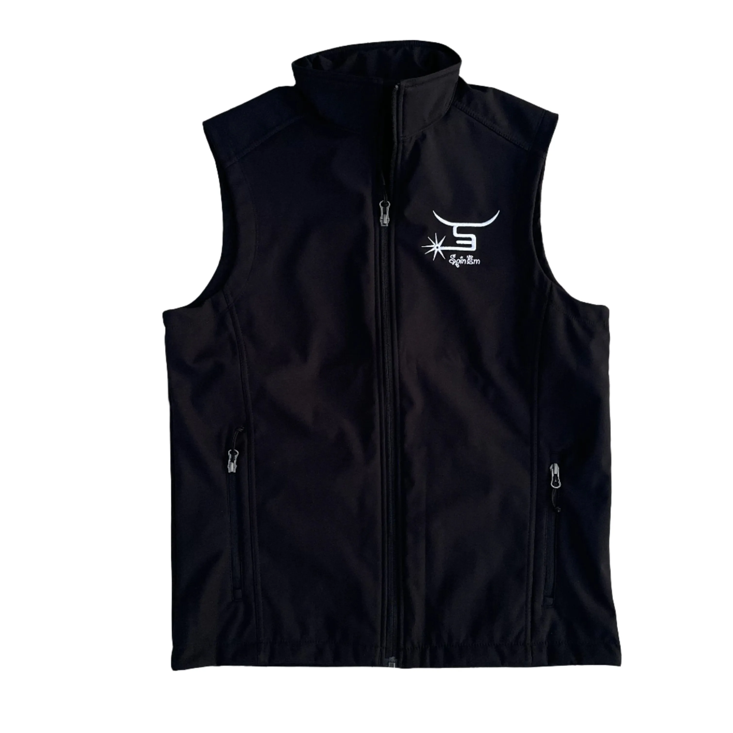 Black Softshell Vest