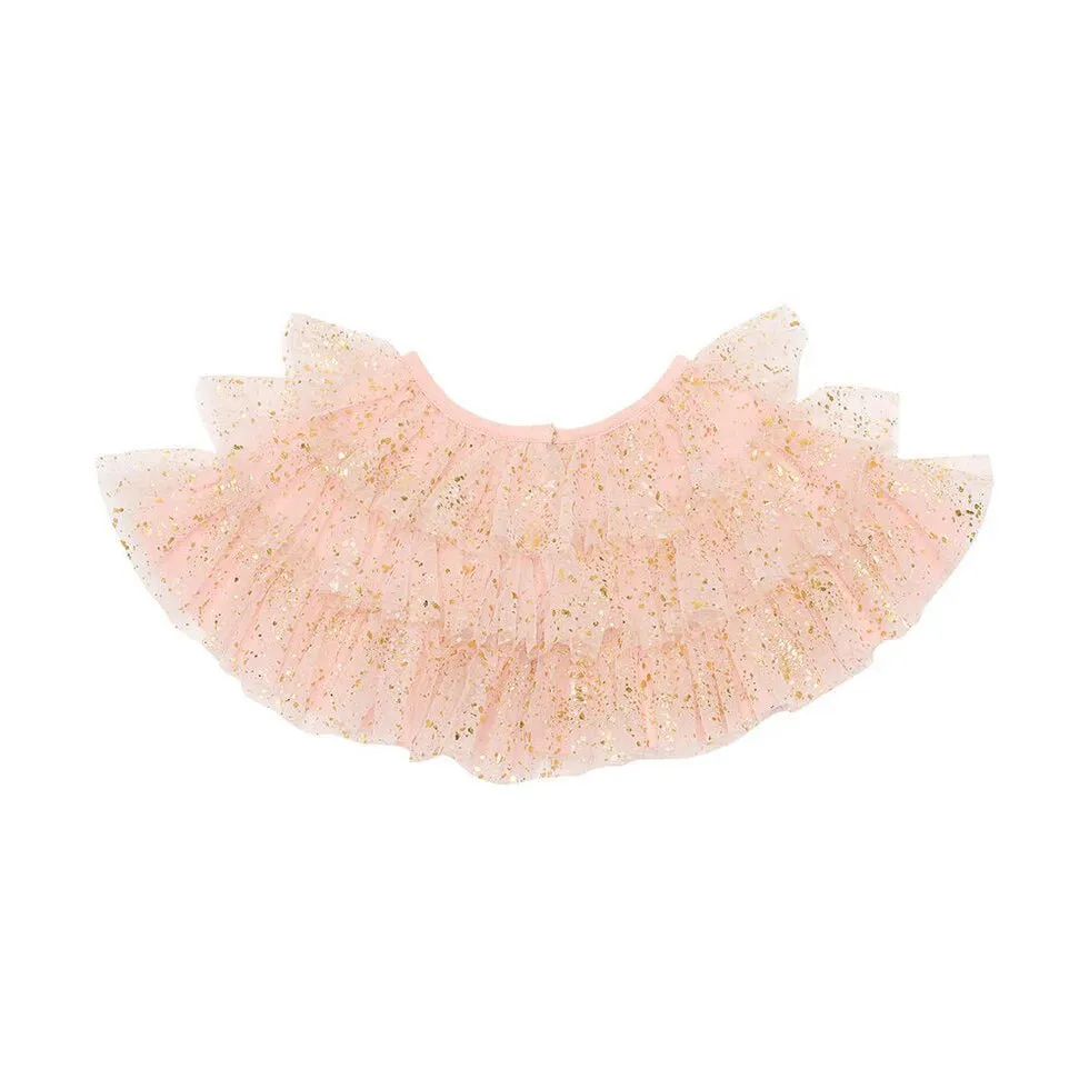 Bob & Blossom: Pale Pink Sparkle Layer Cape