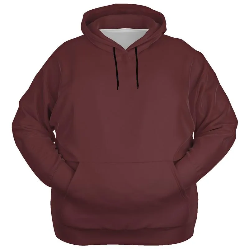 Brown Pullover Hoodie | Unisex | with PLUS sizes | Dark Pastel Pink Brown | C0M60Y30K80