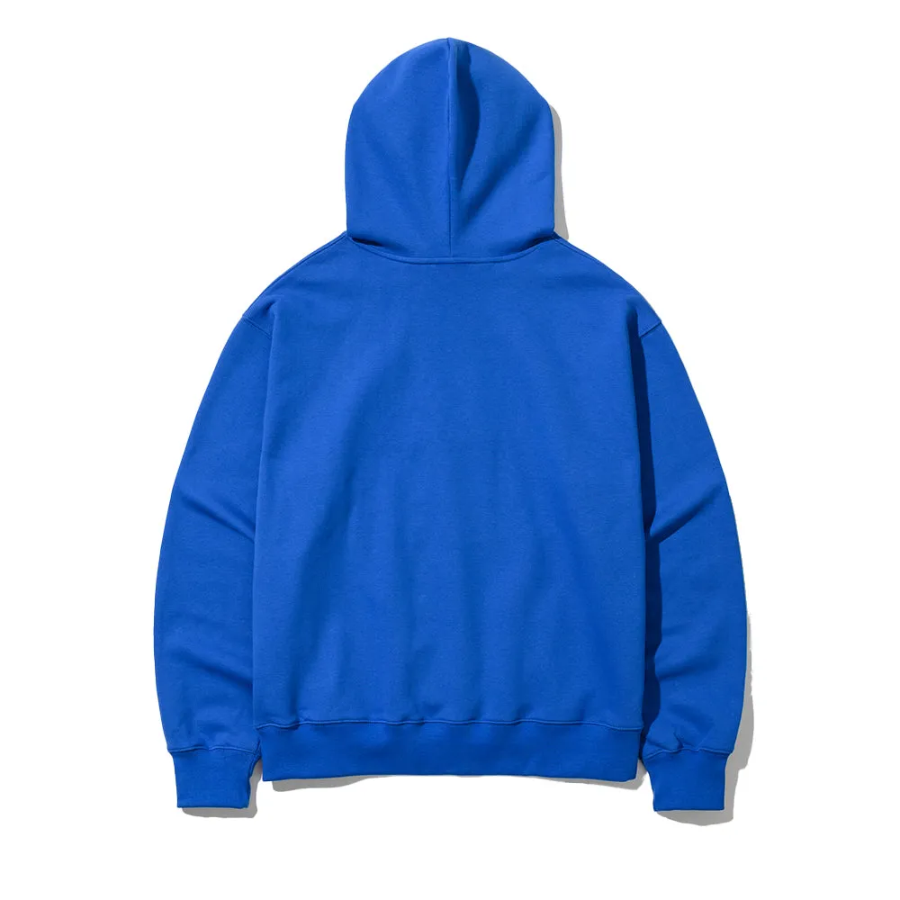 BSRBT SUNDAY RABBIT EMBROIDERY HOODIE BLUE