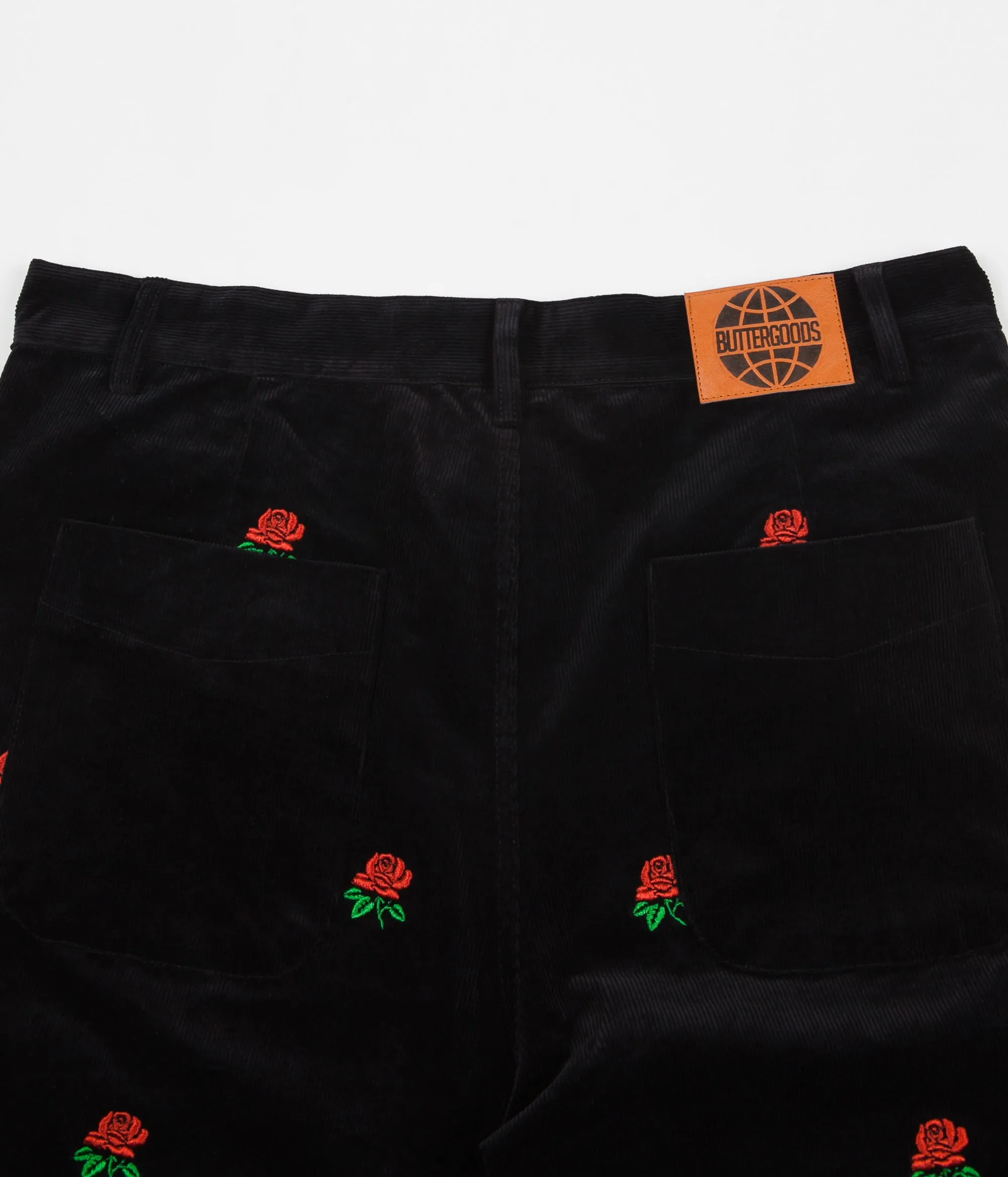 Butter Goods Rose Corduroy Trousers - Black