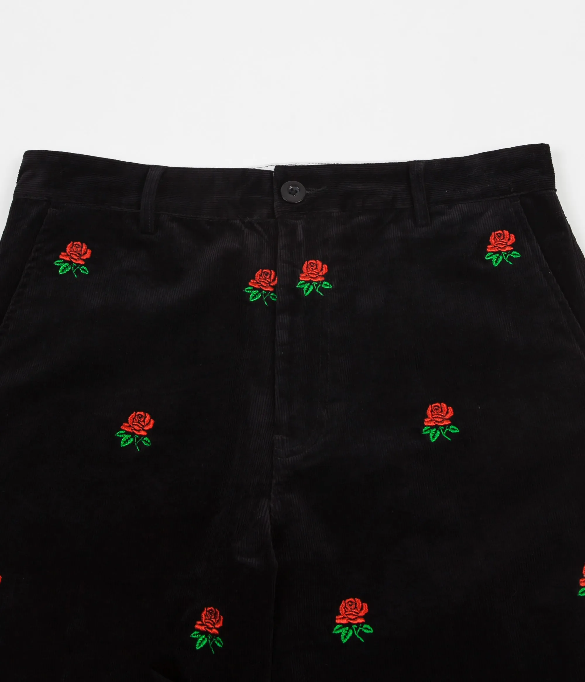 Butter Goods Rose Corduroy Trousers - Black