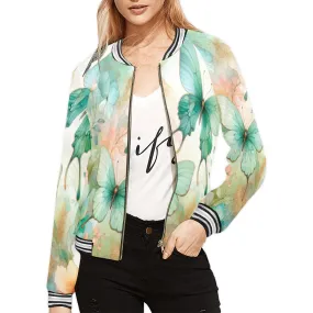 Butterflies awd716 Bomber Jacket for Women