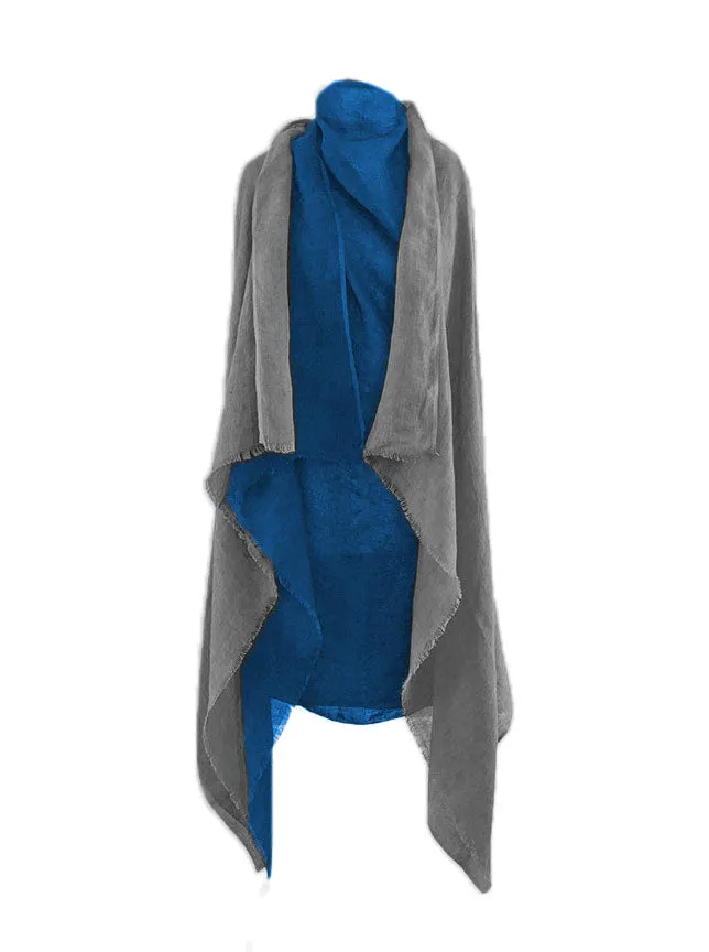 cape infinity duo linen azure grey