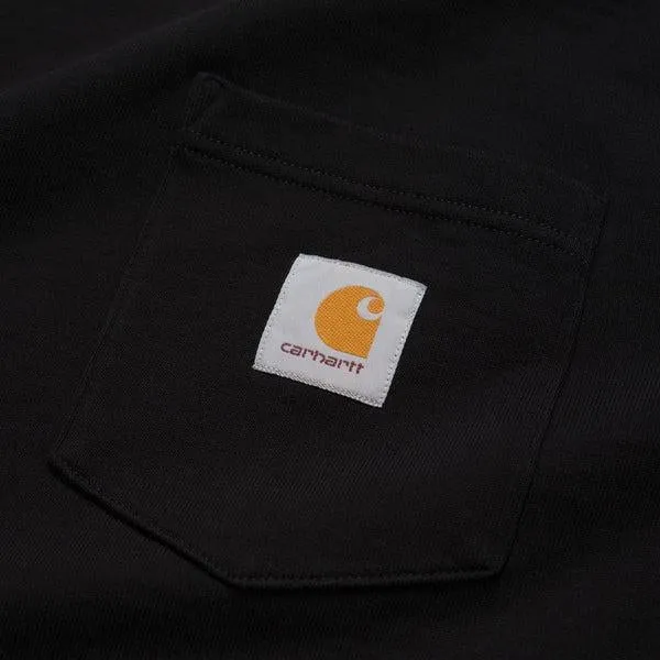 Carhartt WIP Pocket Crewneck Sweatshirt Black - Gold