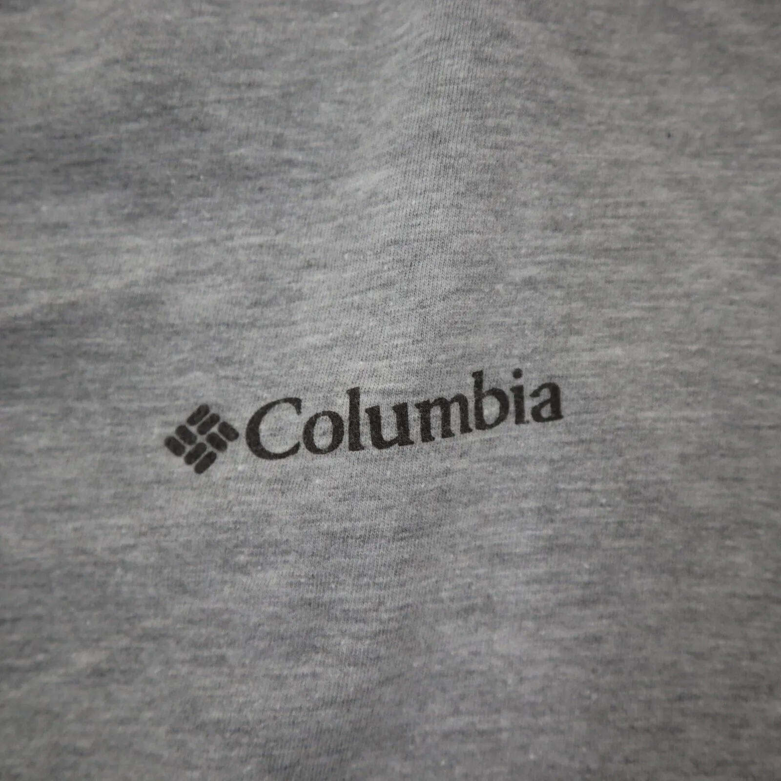 Columbia Sportswear Mens Back Graphics T Shirt Short Sleeves Gray Size XXL