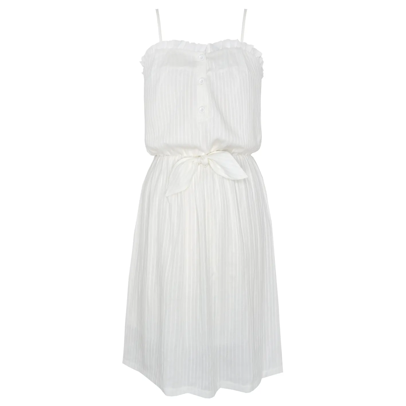 Cotton Sun Dress with Bow