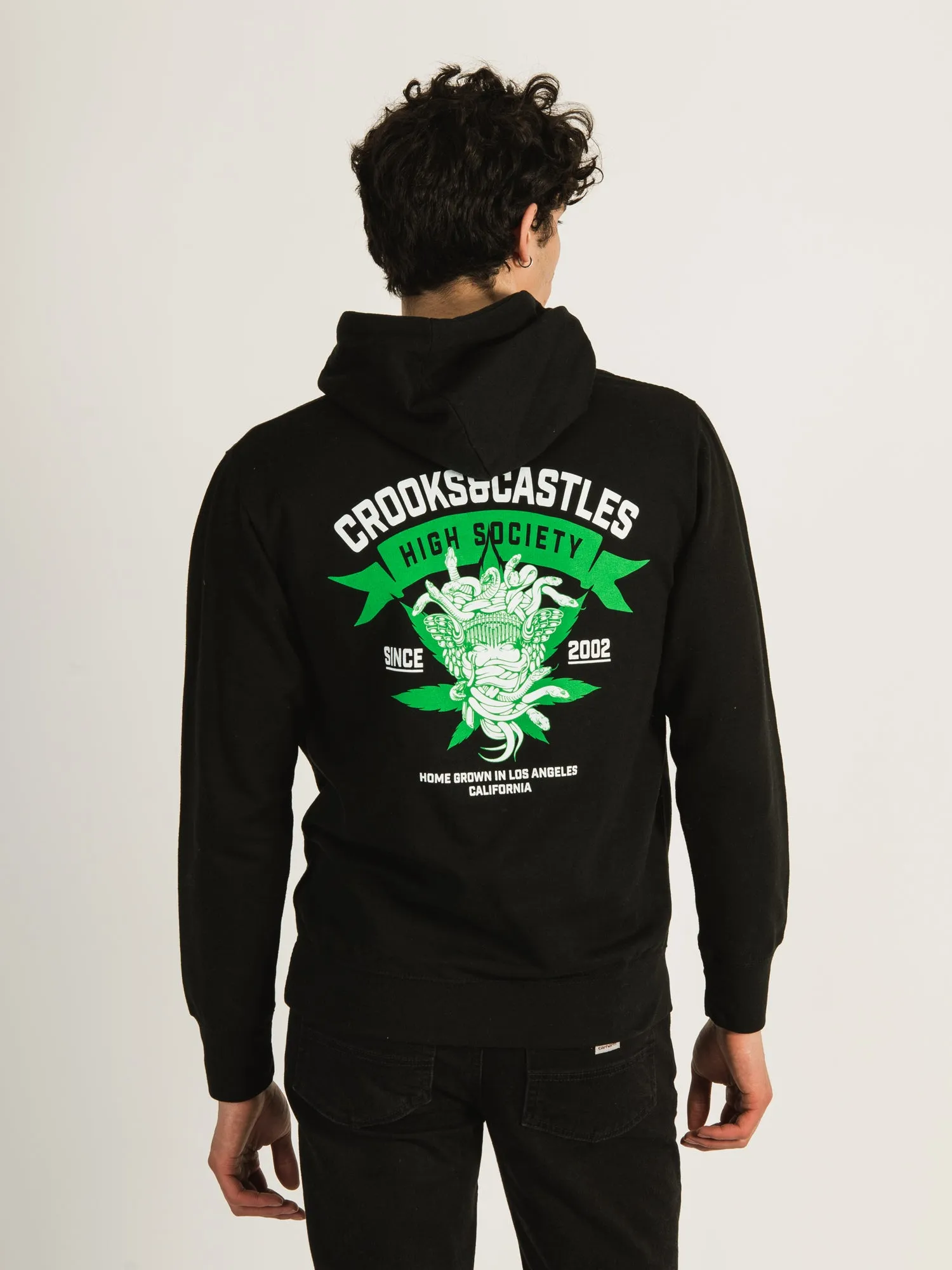 CROOKS & CASTLES HIGH SOCIETY CROOKS PULLOVER HOODIE