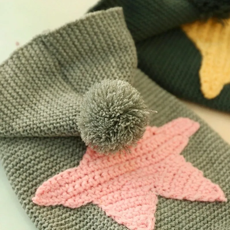 Cuddly Star Knitted Design Winter Outfit Dog Sweatshirt