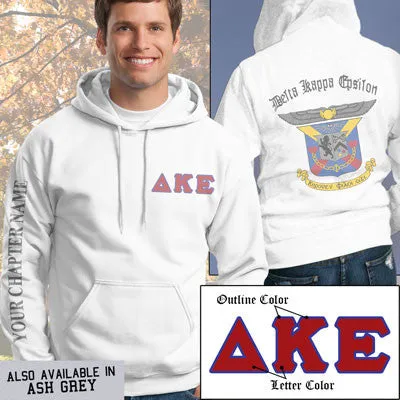 Delta Kappa Epsilon Crest Hoodie - G185 - SUB