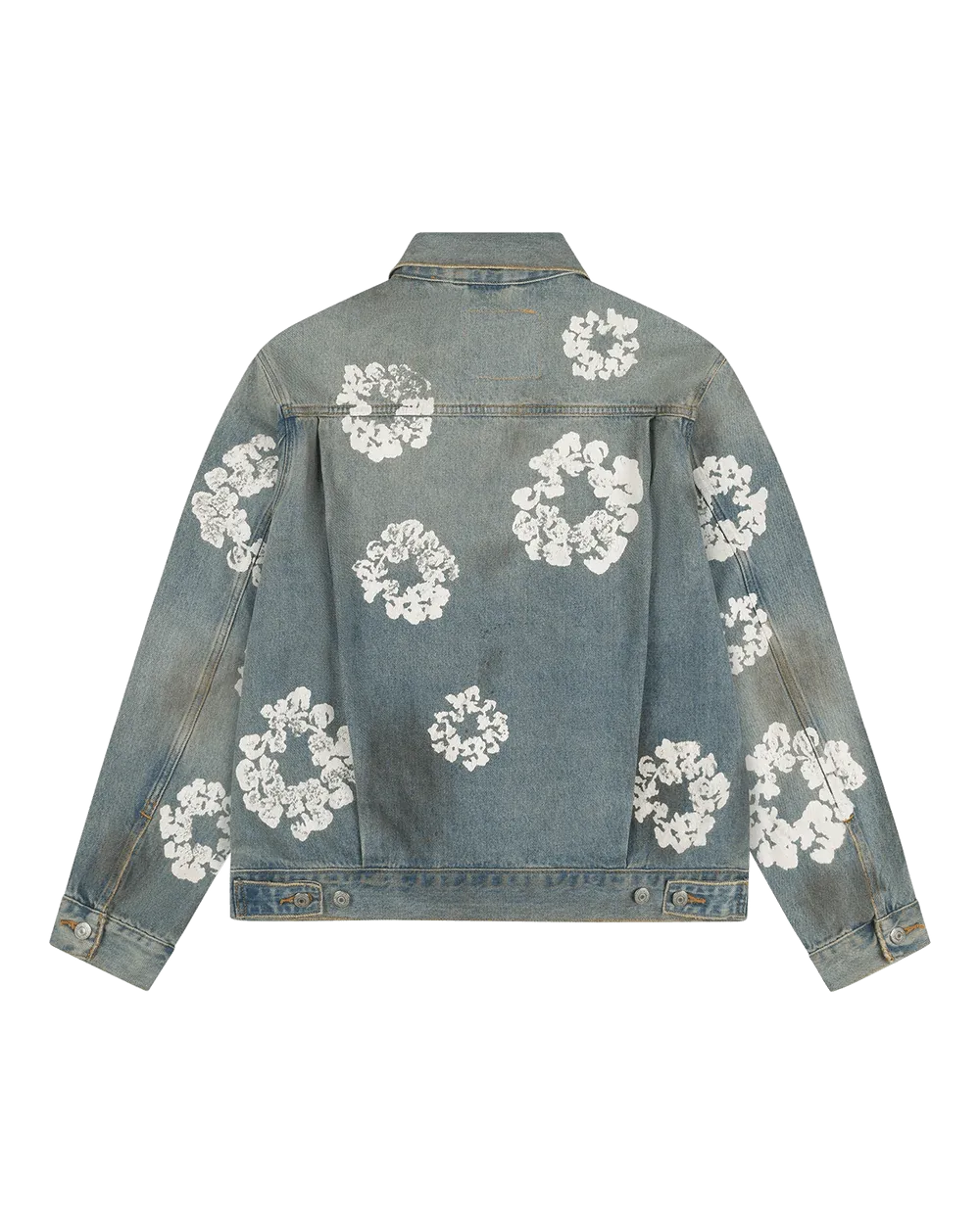 Denim Tears Dirty Wash Wreath Type 2 Jean Jacket