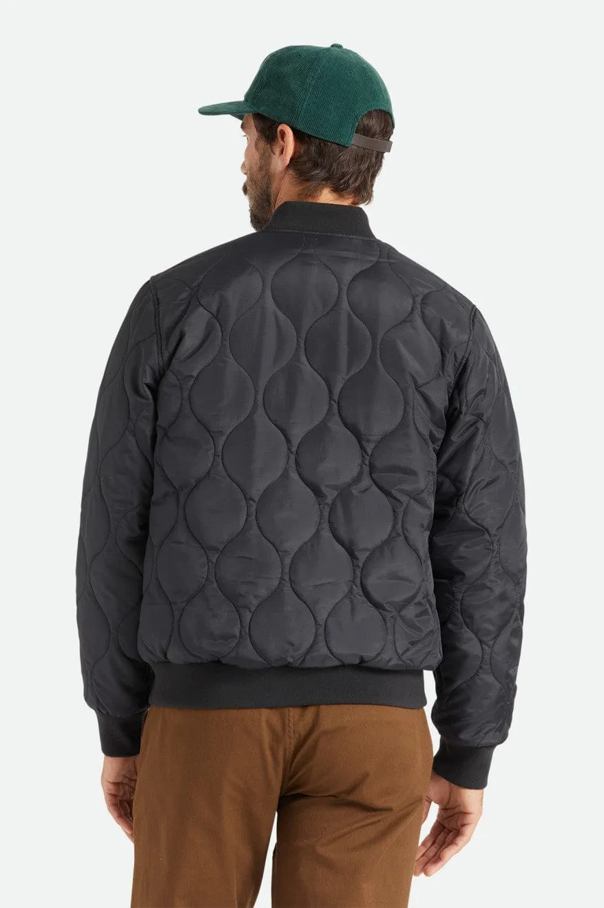 DILLINGER QUILTED BOMBER JKT