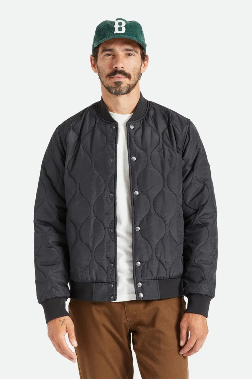 DILLINGER QUILTED BOMBER JKT