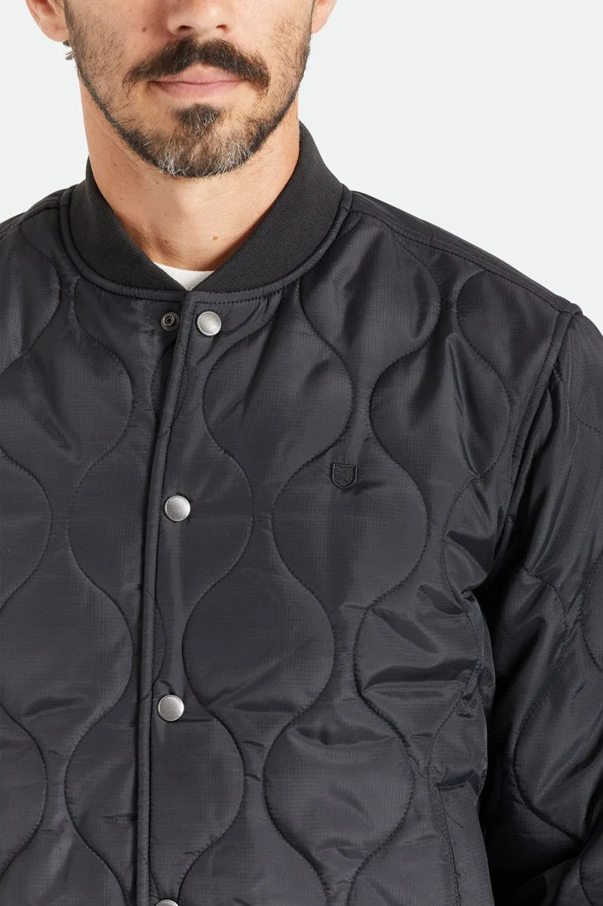 DILLINGER QUILTED BOMBER JKT