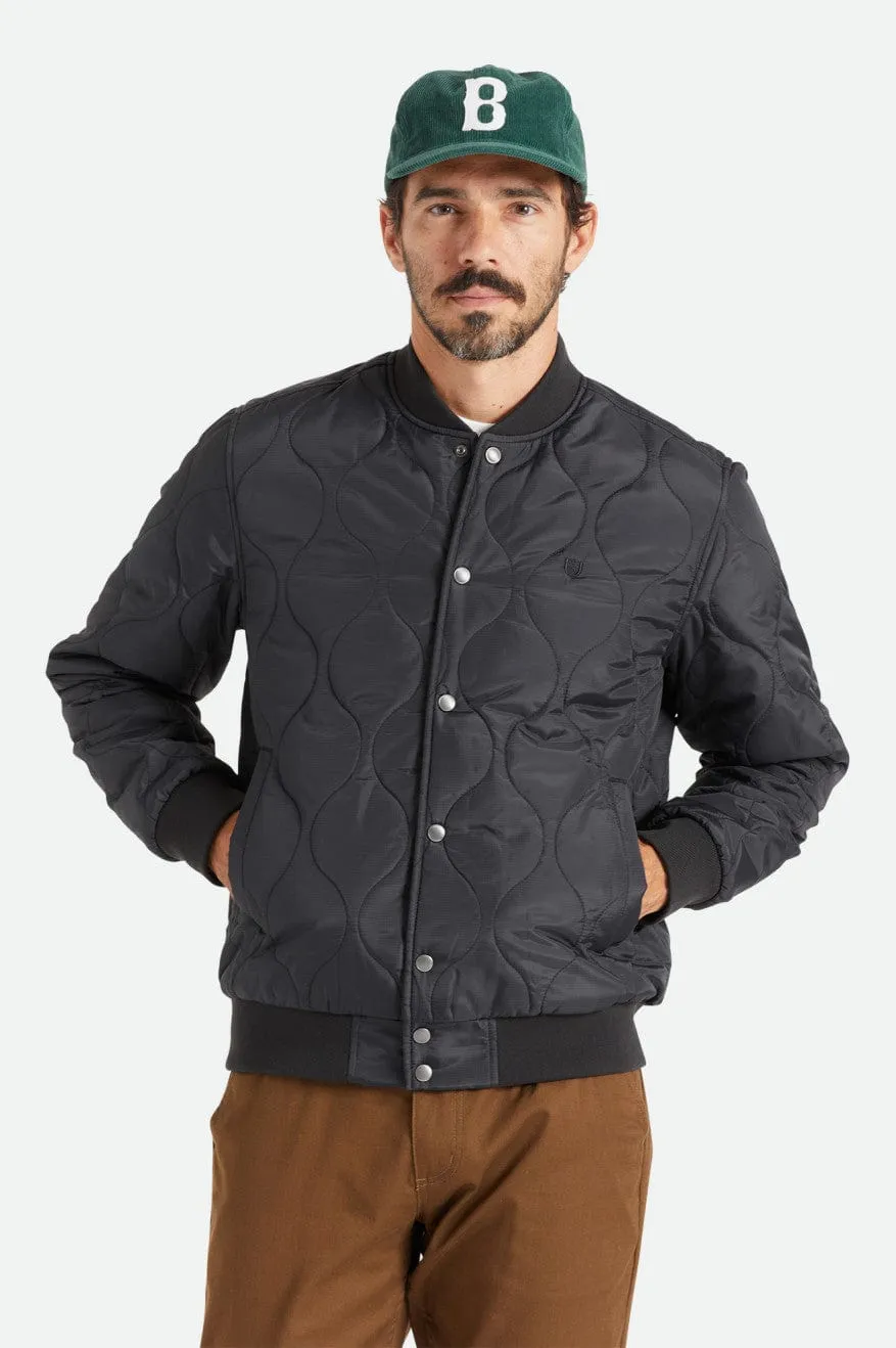 DILLINGER QUILTED BOMBER JKT