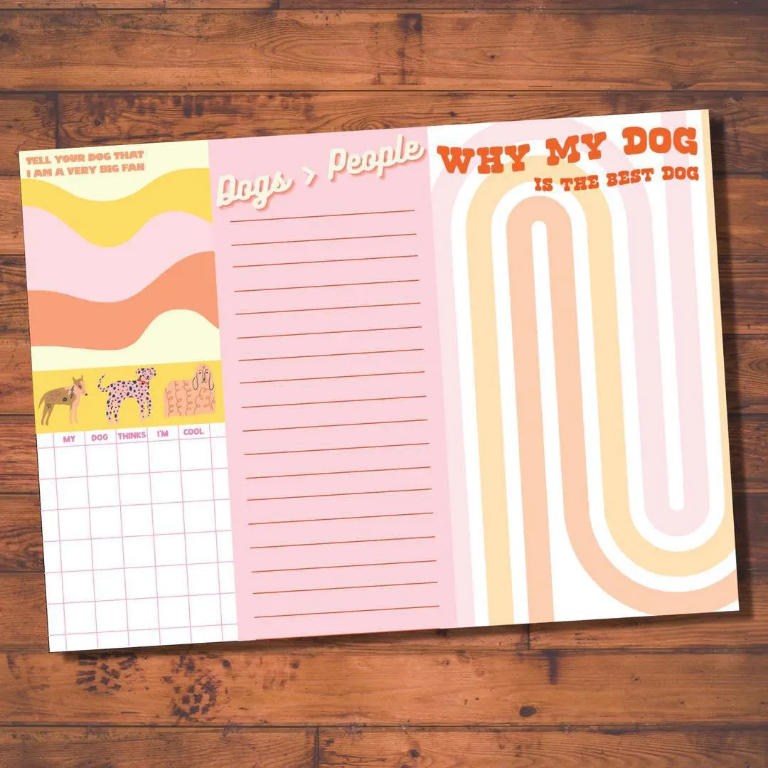 Dog People Notepad Set