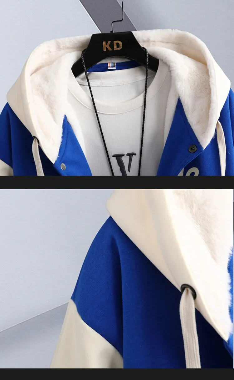 Dorestyle Hooded Varsity Jacket