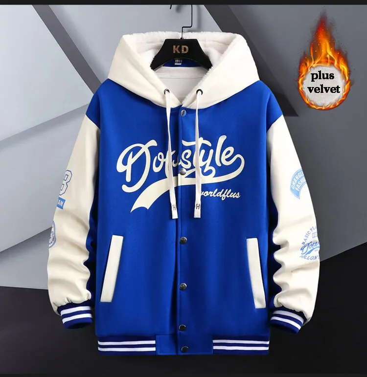 Dorestyle Hooded Varsity Jacket