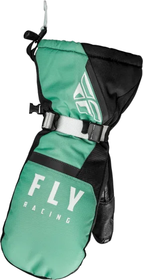 Fly Racing Cascade Mittens Black/Mint