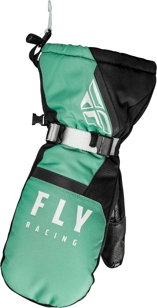 Fly Racing Cascade Mittens Black/Mint