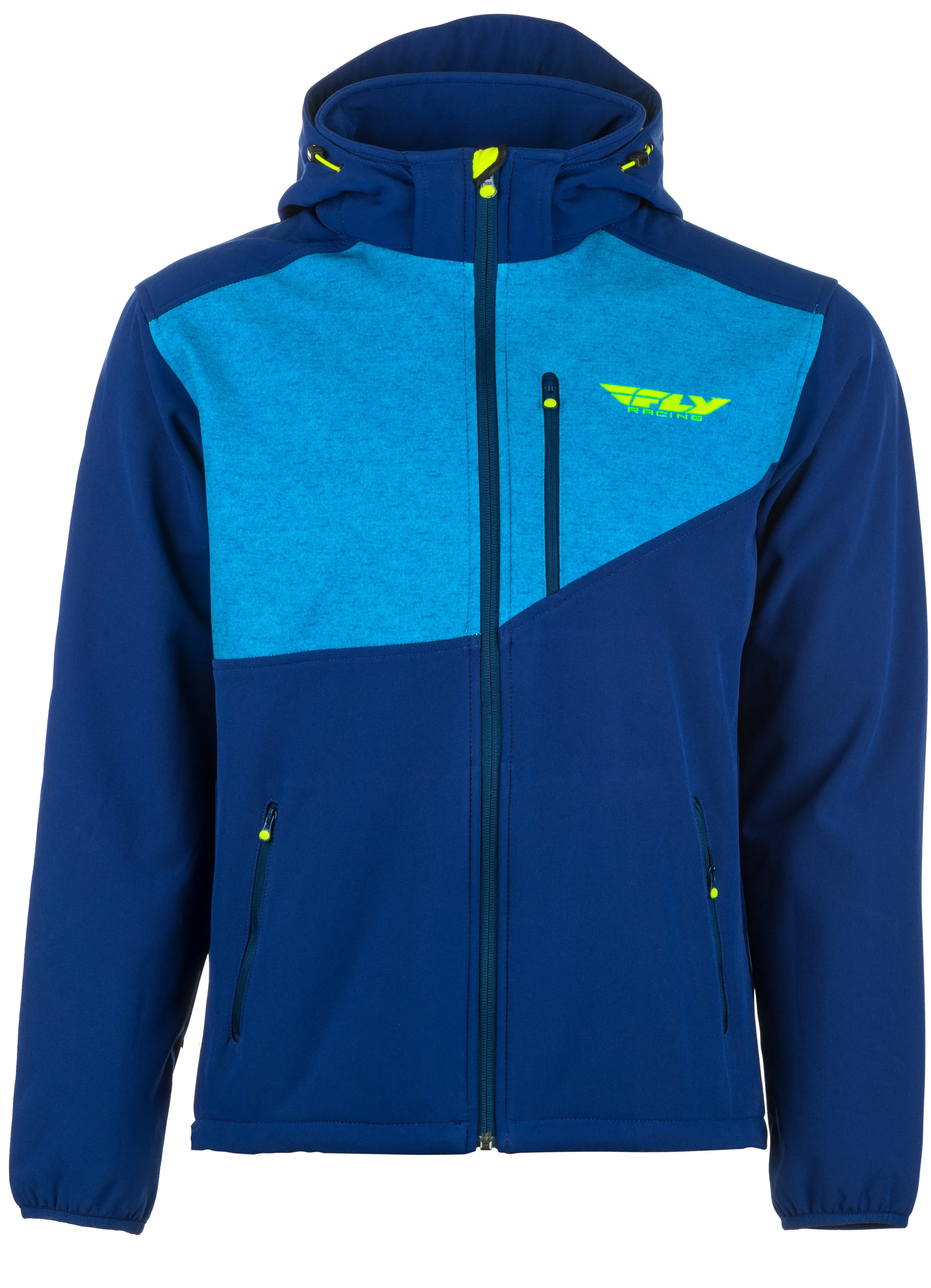 FLY RACING FLY CHECKPOINT JACKET BLUE/HI-VIS 2X 354-63812X