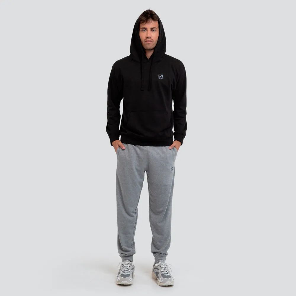 French Terry Fleece Pullover Hoodie