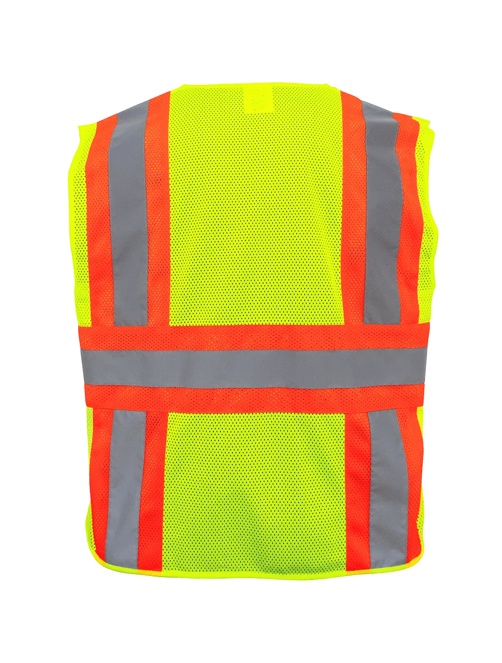 FrogWear® HV Mesh Polyester Surveyors Safety Vest - GLO-0036