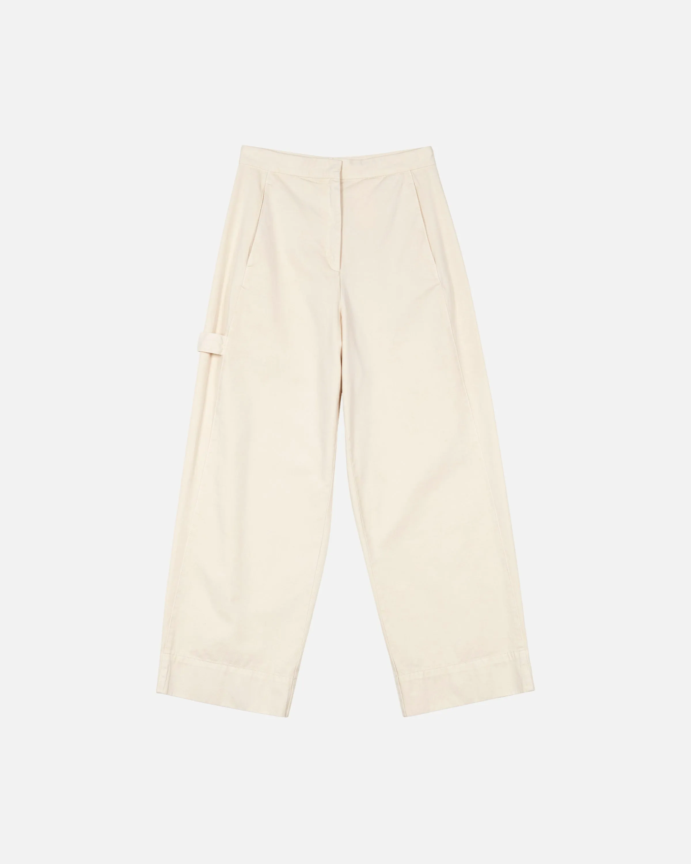 Funktio Solid Cotton Trousers