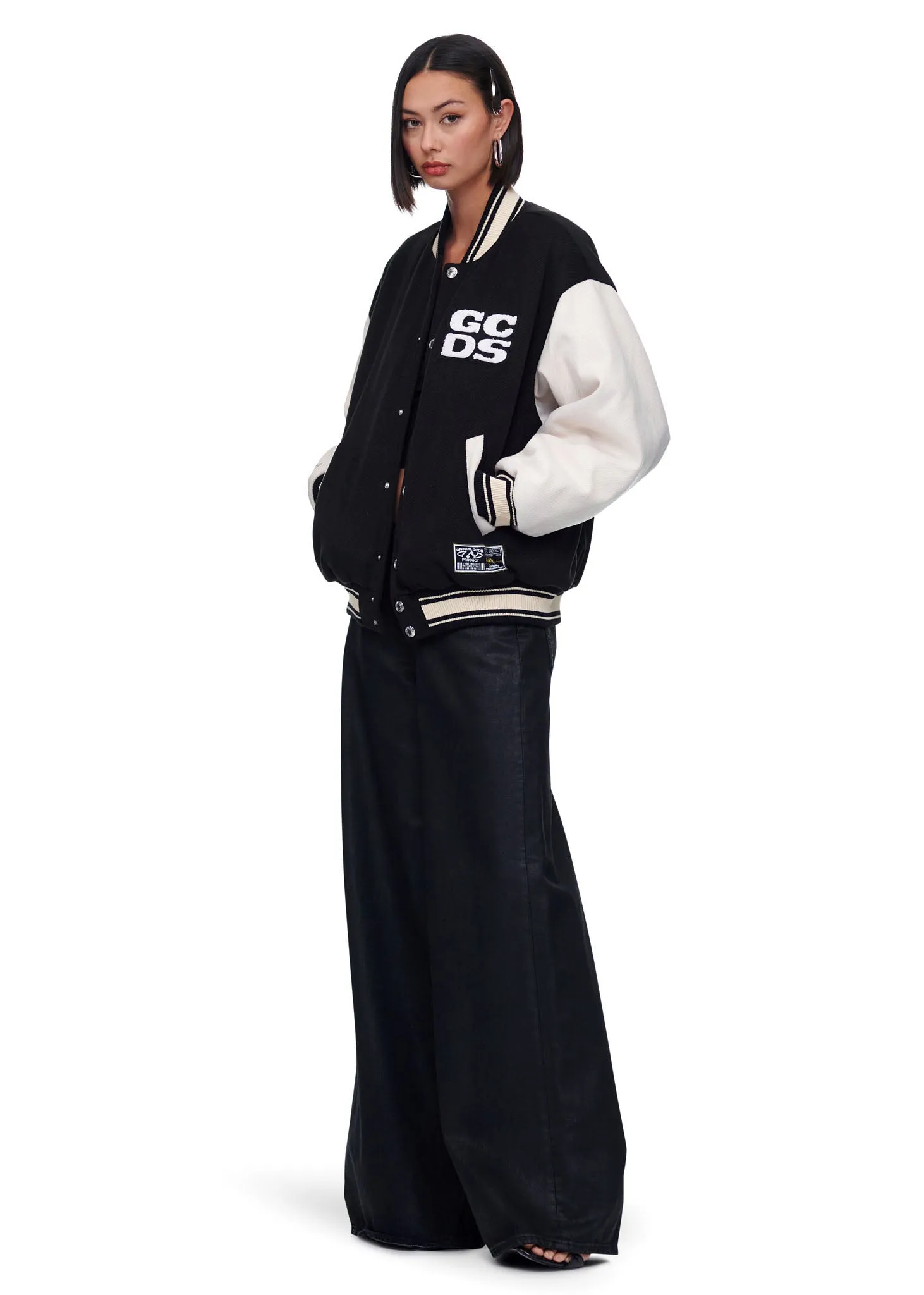 GCDS Wear Wirdo Varsity Bomber Jacket