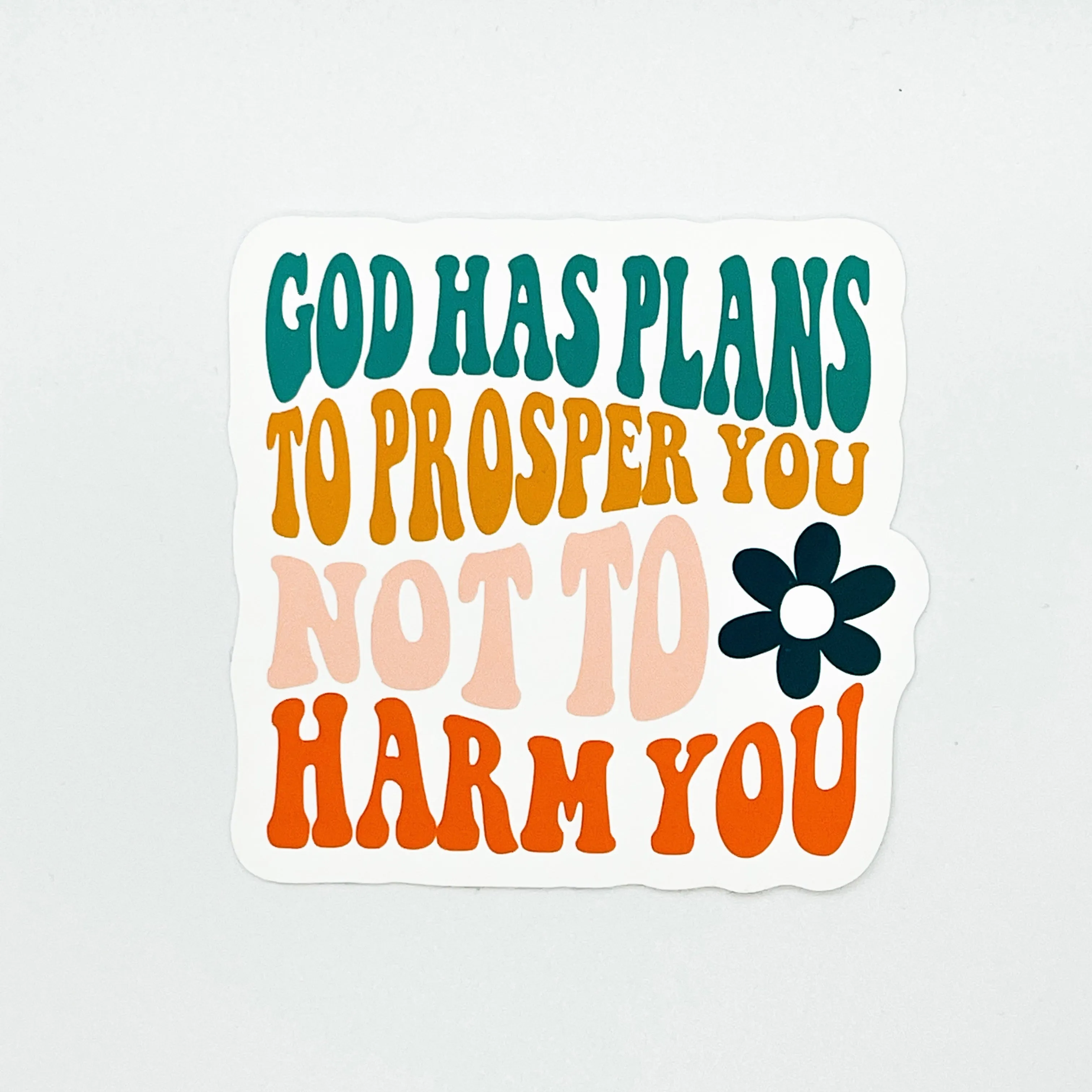 God Has Plans to Prosper You Sticker