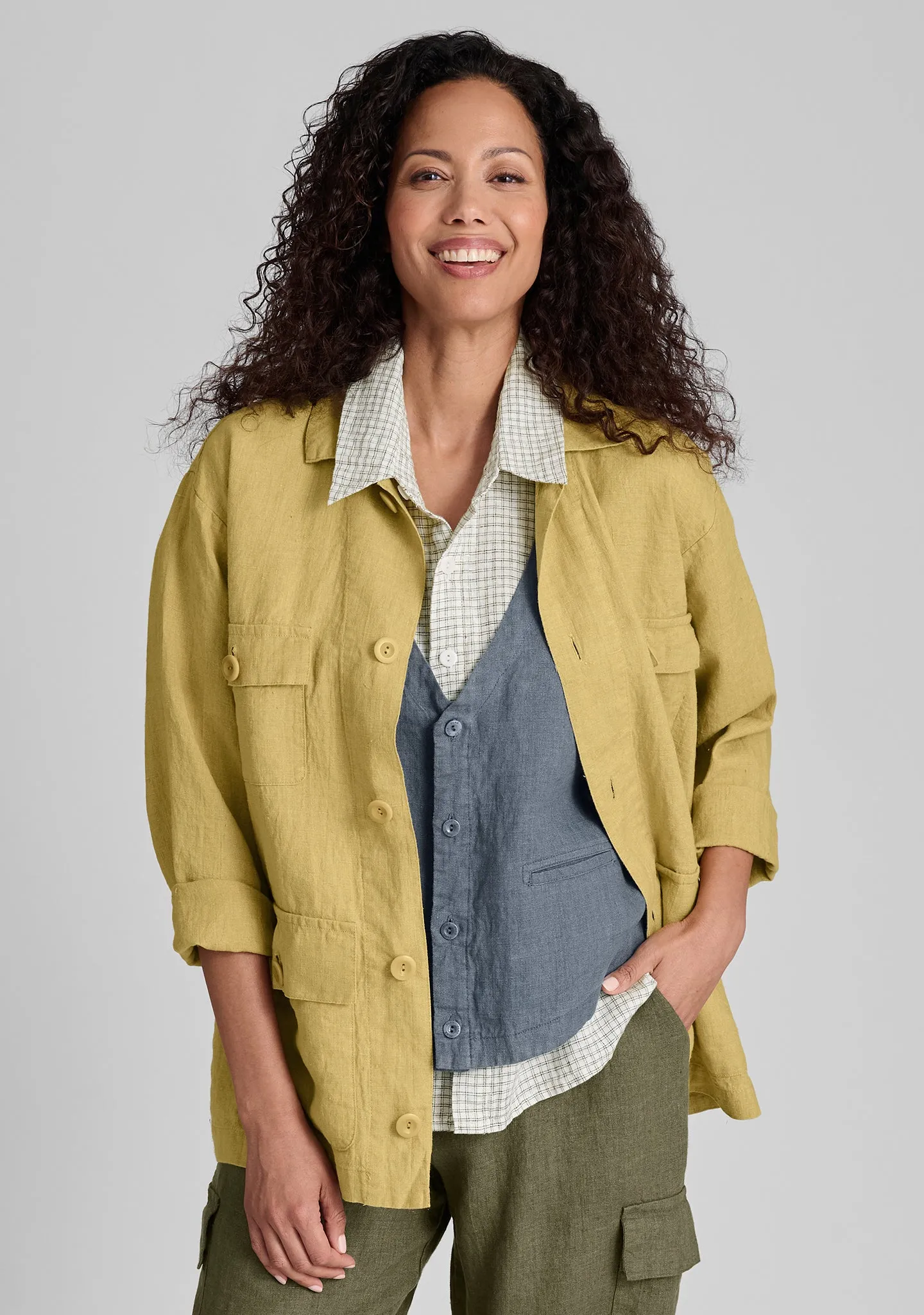 Grateful Jacket - Linen Jacket