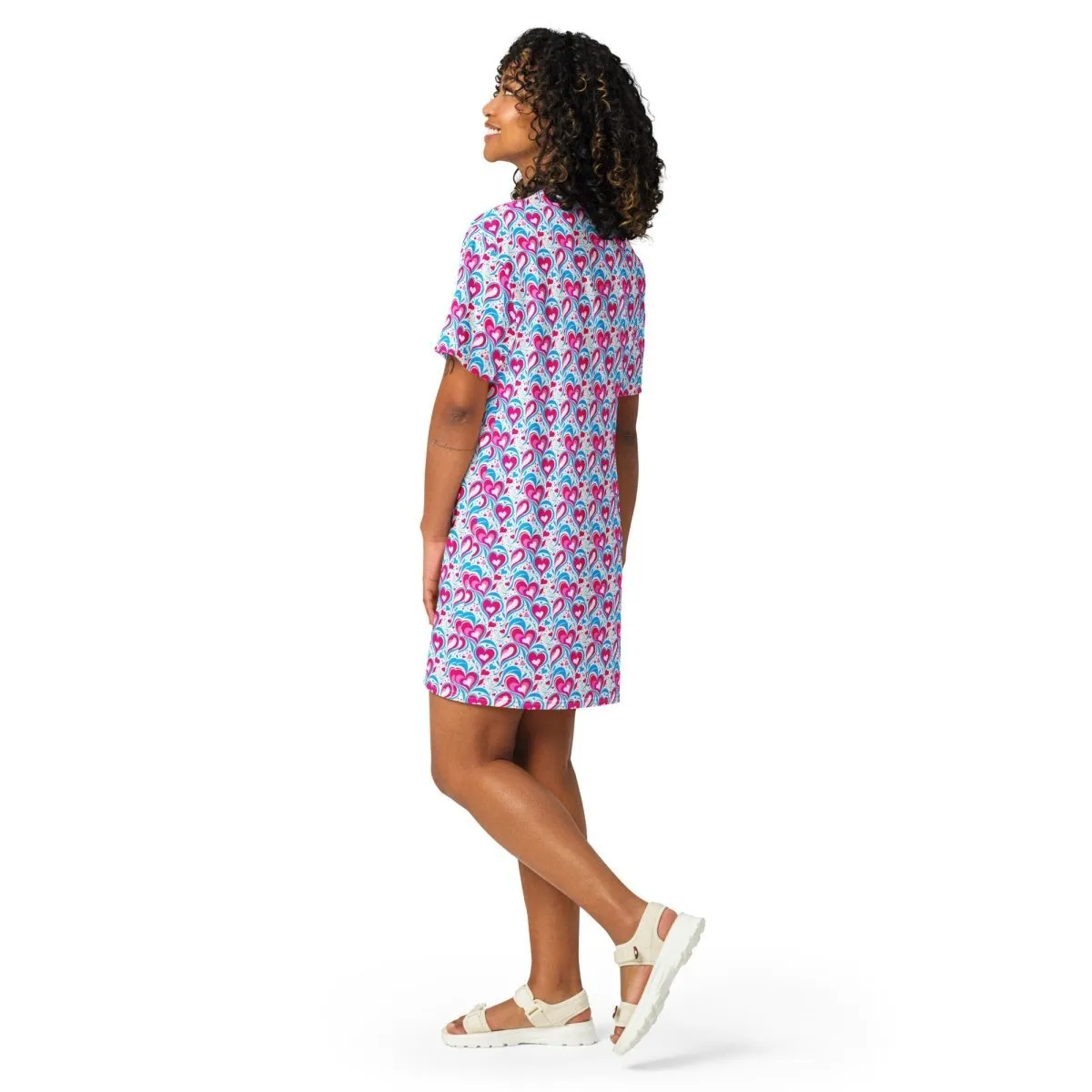 Heart Delight T-Shirt Dress