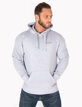 HEAVYWEIGHT PULLOVER HOODIE - HEATHER GREY